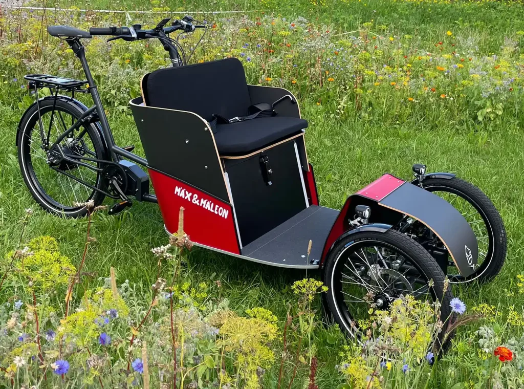 Inklusives Lastenrad-Dreirad für behinderte Menschen | Mäx & Mäleon