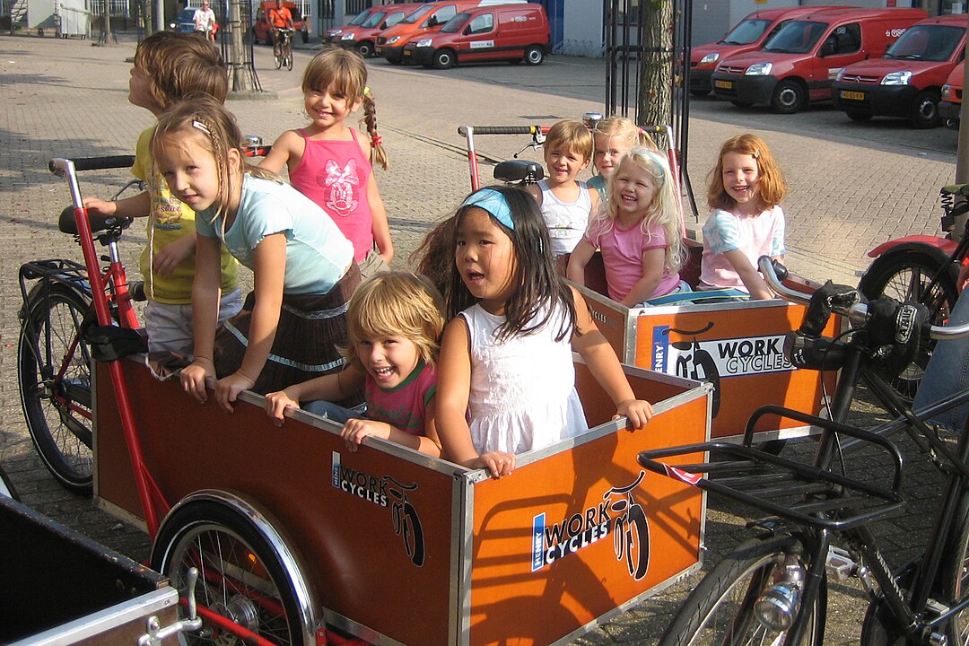 Lastenrad-Dreirad Kindertransport | Mäx & Mäleon