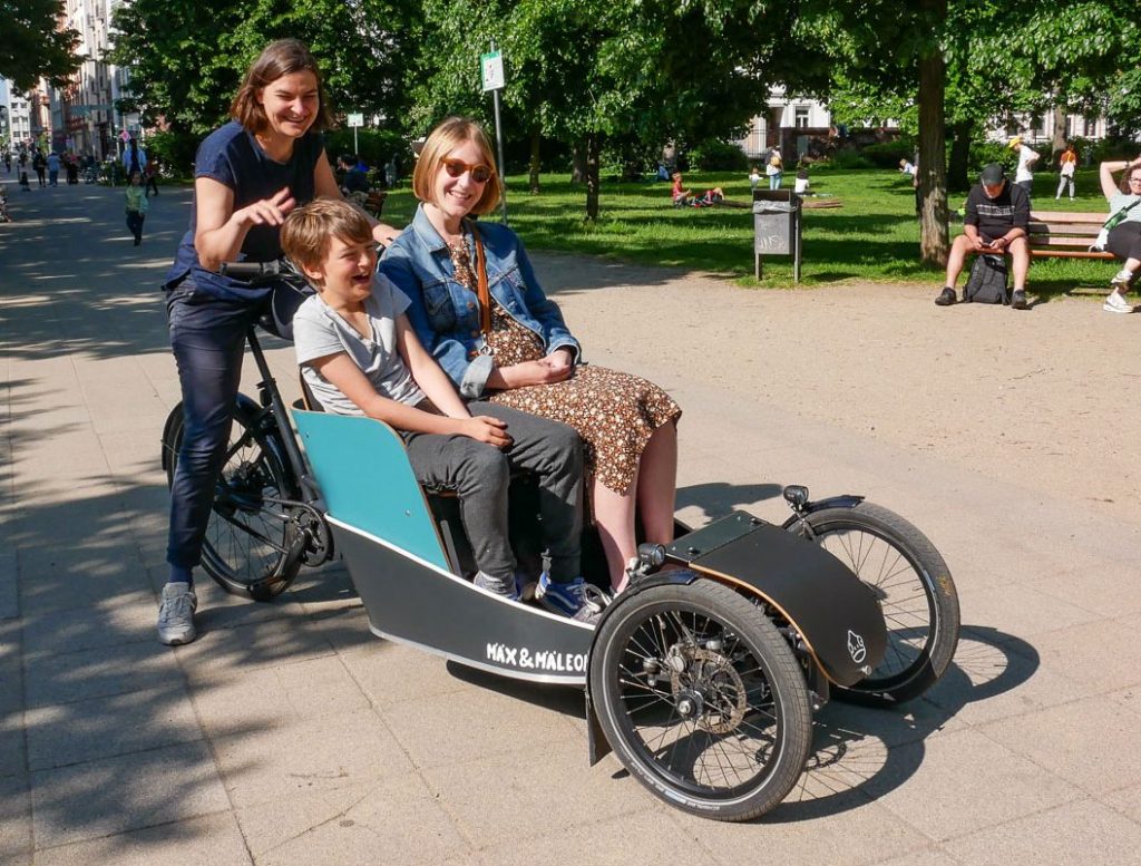 Lastenrad-Dreirad Familienrad Passenger Bike | Mäx & Mäleon